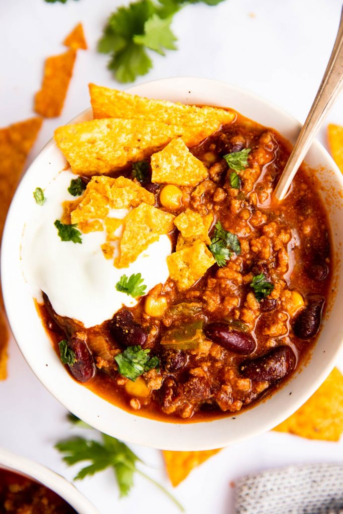 Easy Instant Pot Chili - Unfussy Kitchen