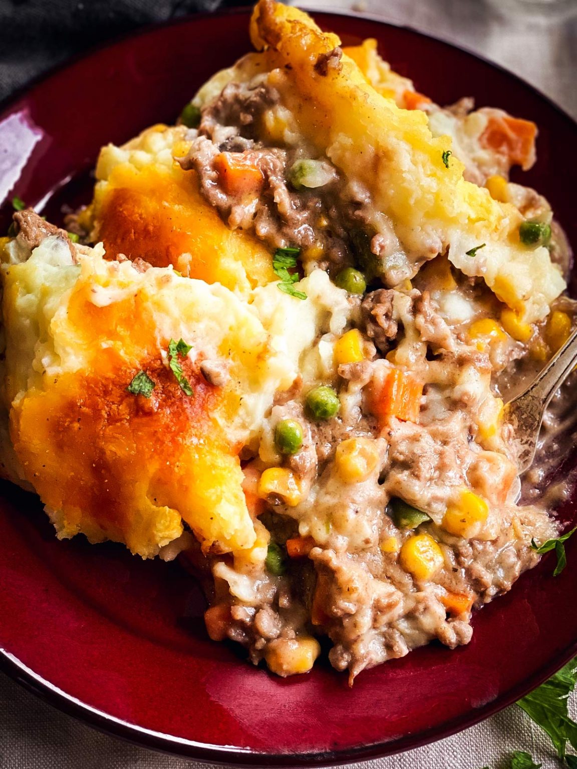 Easy Shepherd's Pie with Instant Mashed Potatoes Recipe - Unfussy Kitchen
