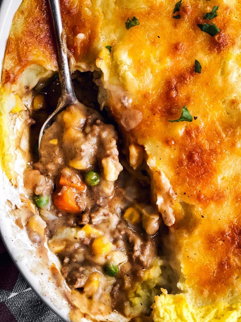 Easy Shepherd's Pie with Instant Mashed Potatoes Recipe - Unfussy Kitchen