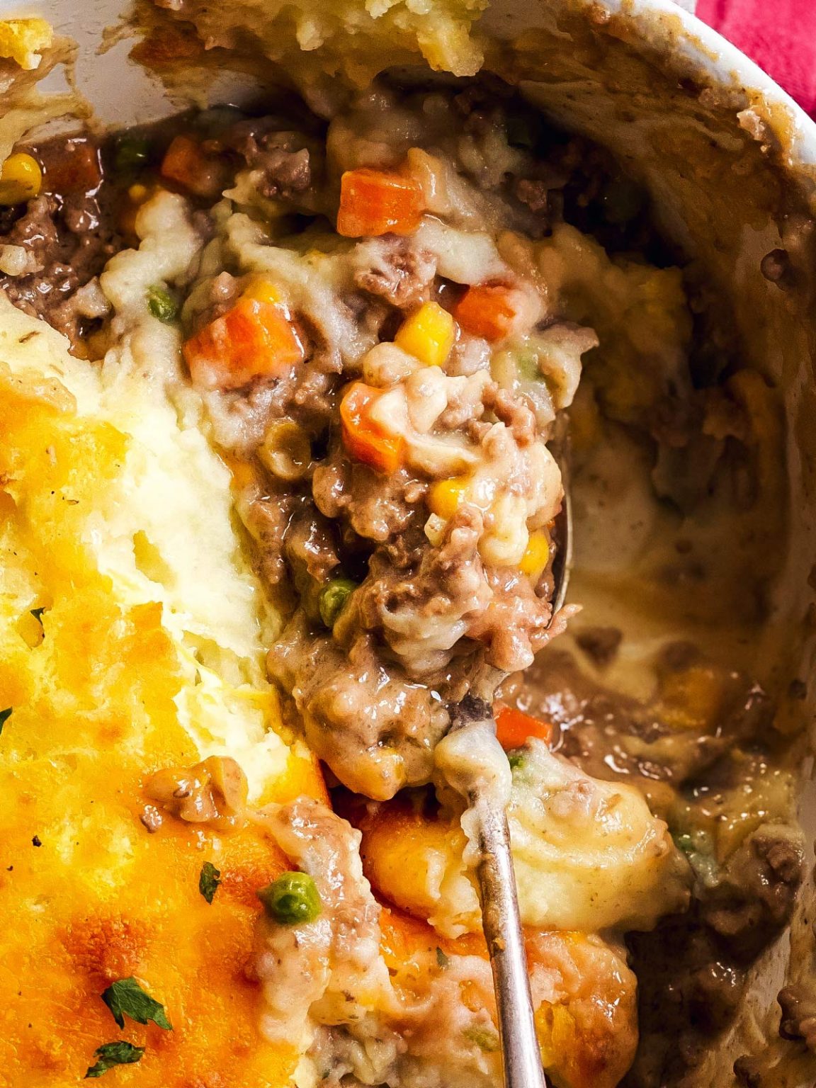 Easy Shepherds Pie With Instant Mashed Potatoes Recipe Unfussy Kitchen 6936