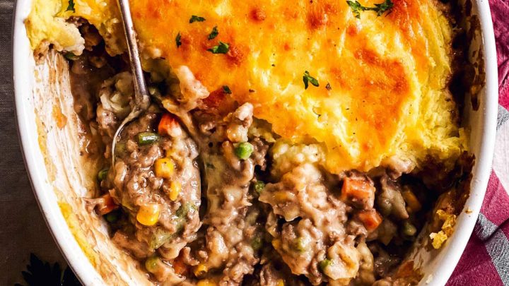 Easy shepherd's pie with outlet instant mashed potatoes