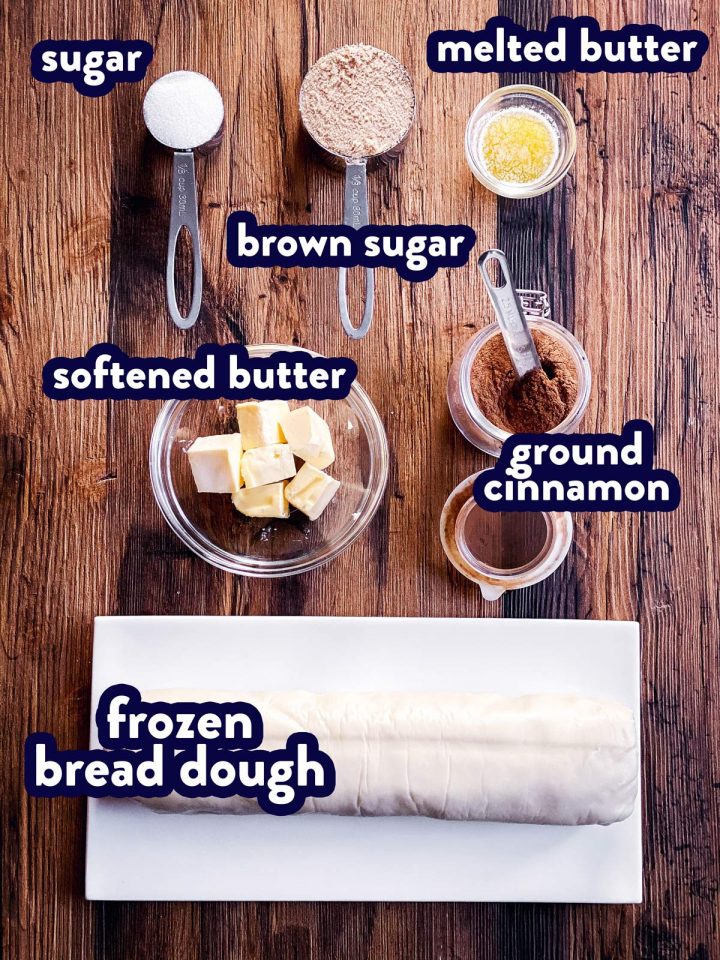 Frozen Bread Dough Cinnamon Rolls Recipe - Unfussy Kitchen