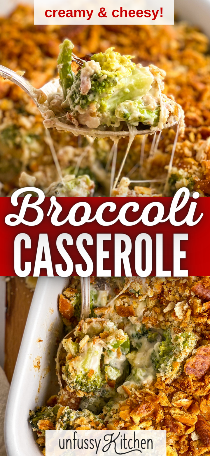 Ritz Broccoli Casserole Recipe - Unfussy Kitchen