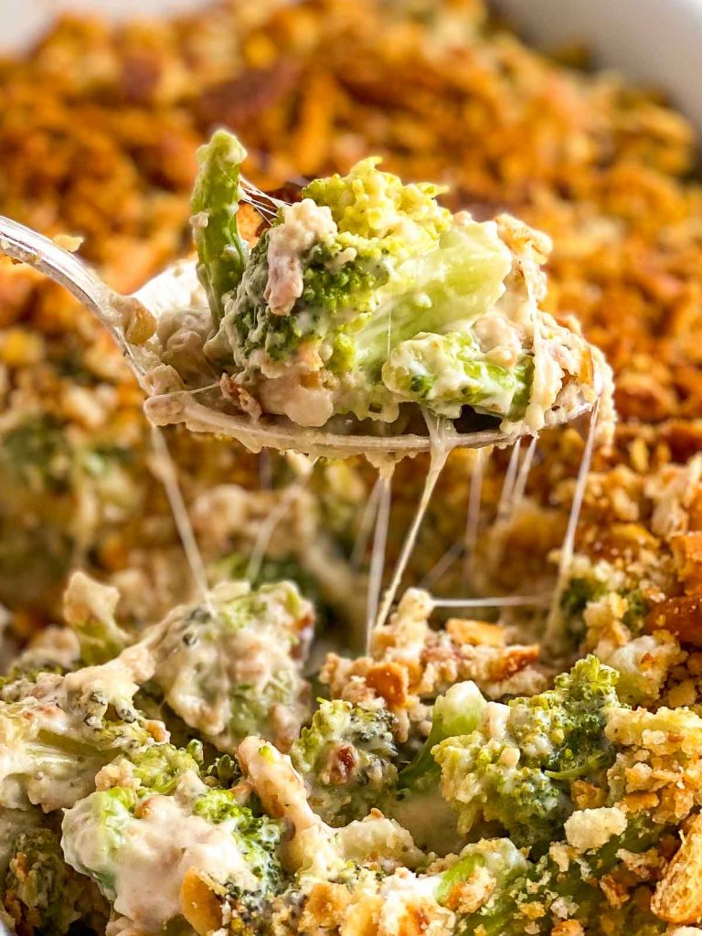 Ritz Broccoli Casserole Recipe Unfussy Kitchen   Cheesy Broccoli Casserole Image 07 768x1024 