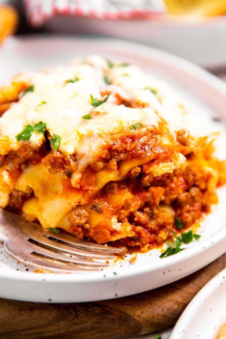 easy lasagna recipe cottage cheese ricotta